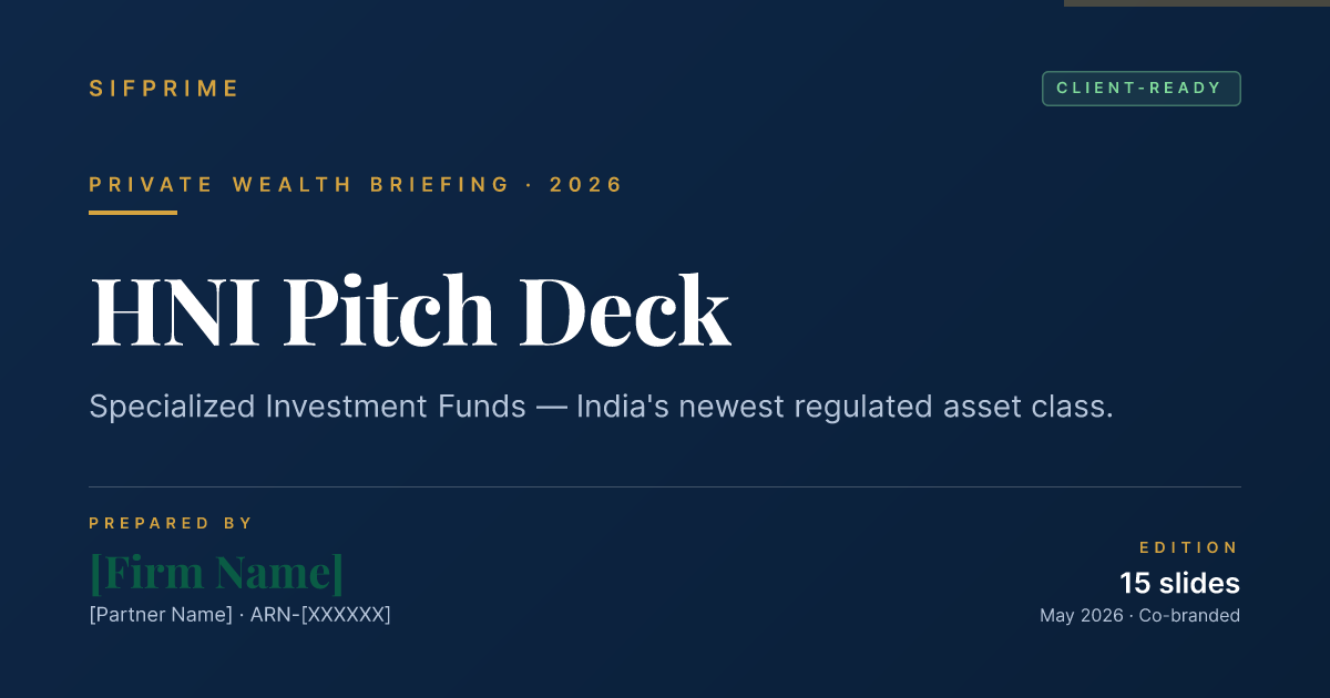 HNI Pitch Deck co-branded preview